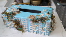 Load image into Gallery viewer, Mermaidcore Handmade Starfish Kleenex Box Cover