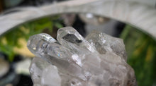 Load image into Gallery viewer, 3" Phantom Clear Quartz Crystal Cluster (stand not Included)
