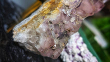 Load image into Gallery viewer, 5" Druzy Super 7 Amethyst Crystal Cluster