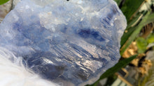 Load image into Gallery viewer, 7x7" RARE Large Blue Halite Mineral Cluster *FIRM*