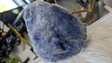 Load image into Gallery viewer, 7x7" RARE Large Blue Halite Mineral Cluster *FIRM*