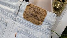 Load image into Gallery viewer, Levi's Vintage Orange Tab Cotton Denim Jean Skirt sz32