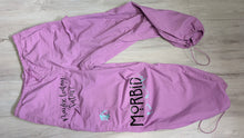 Load image into Gallery viewer, Morbid Drip "Maybe Today Satan" Purple Parachute Pants LG-XL