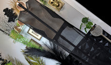 Load image into Gallery viewer, Ocean Drip Black Mesh Back Tank Top MD-LG (Pants Sold Separately)