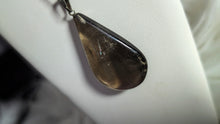 Load image into Gallery viewer, Smokey Quartz Crystal Stainless Steel Necklace