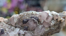 Load image into Gallery viewer, 5" Druzy Super 7 Amethyst Crystal Cluster