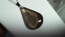 Load image into Gallery viewer, Smokey Quartz Crystal Stainless Steel Necklace