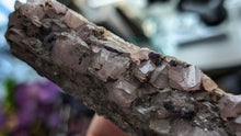 Load image into Gallery viewer, 5" Druzy Super 7 Amethyst Crystal Cluster