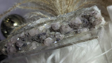 Load image into Gallery viewer, 5" Druzy Super 7 Amethyst Crystal Cluster