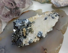 Load image into Gallery viewer, 3" Bulgarian Sphalerite Quartz Galena Pyrite Crystal