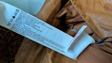 Load image into Gallery viewer, Point Zero Caramel Tan Pu Leather Embroidery Jacket LG *FLAW*
