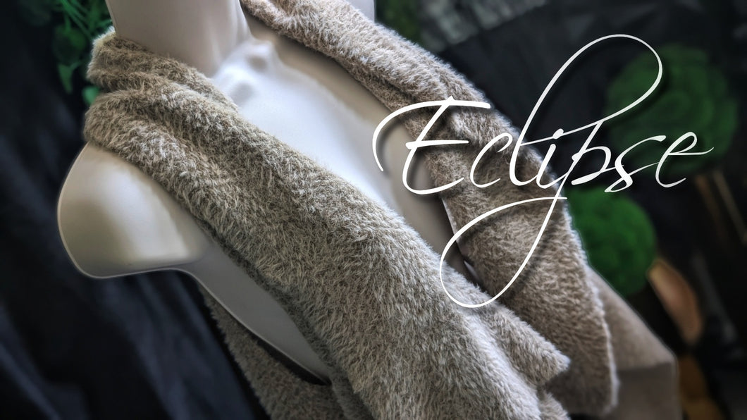Eclipse Tan Faux Fur Asymmetrical Vest LG-XL