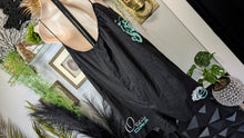 Load image into Gallery viewer, Ocean Drip Coastal Custom Made Linen Romper SM
