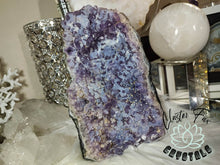 Load image into Gallery viewer, Rare Brazil Blue Amethyst Crystal Cluster
