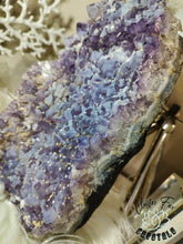Load image into Gallery viewer, Rare Brazil Blue Amethyst Crystal Cluster
