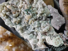 Load image into Gallery viewer, 9&quot; Flower Amethyst Crystal Cluster on Stand
