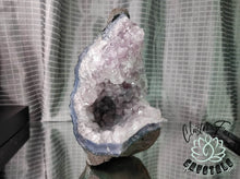 Load image into Gallery viewer, Amethyst &amp; Blue Agate Crystal Cluster
