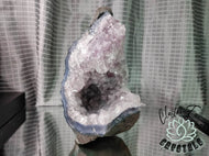 Amethyst & Blue Agate Crystal Cluster