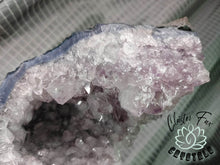 Load image into Gallery viewer, Amethyst &amp; Blue Agate Crystal Cluster
