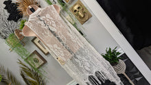 Load image into Gallery viewer, White Embroidery Laced Vest NWT
