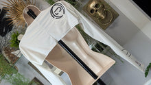 Load image into Gallery viewer, Ocean Drip White Coastal Bolero Shrug Top SM-LG

