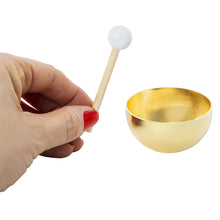 Load image into Gallery viewer, Mini Meditation Solar Plexus &amp; Root Chakra Sound Bowls (2pcs)
