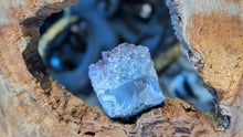 Load image into Gallery viewer, Wood Decor with Amethyst Crystal in Middle
