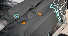 Load image into Gallery viewer, Ocean Drip Black Coastal Shark Hoodie XL

