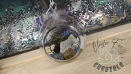 Artificial Moss & Crystal Healing Hanging Sphere