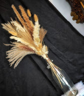 Pampas Grass Bundle in Bottle Vase