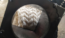 Load image into Gallery viewer, Black Painted Wicker/Wood Kleenex Box Cover
