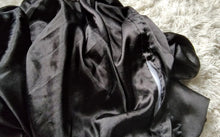 Load image into Gallery viewer, Black Satin Twin Duvet COVER Only
