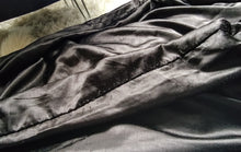 Load image into Gallery viewer, Black Satin Twin Duvet COVER Only
