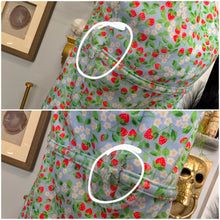 Load image into Gallery viewer, Altar'd State Strawberry Apron Dress SM
