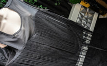 Load image into Gallery viewer, Black mblm Tassle Tank Top sz18 NWT
