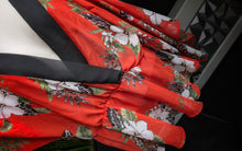 Load image into Gallery viewer, Floral Kimono Sheer Robe Top XXL
