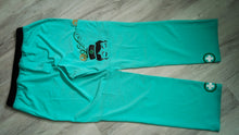 Load image into Gallery viewer, Nurse Drip Glitter Minty Green Medical Scrub Pants LG
