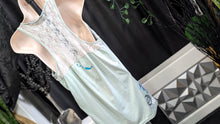 Load image into Gallery viewer, Ocean Drip Mermaid Anchor Tank Top LG-XL
