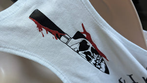 Morbid Drip Gothic Serial Killer Tank Top XXL