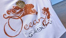 Load image into Gallery viewer, Mermaid Hair Ocean Drip Tank Top XL NWT
