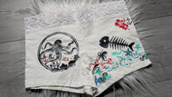 Octopus Design Ocean Vibes Panties Underwear MD-LG