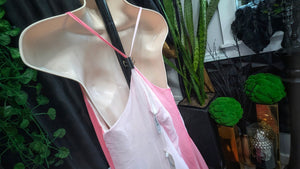 Beach Sissi Pink Flowy Slip Maxi Dress XL NWT