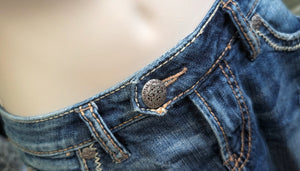 Silver Jeans "RAVI" Faded Denim Skirt sz25