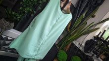 Load image into Gallery viewer, Mint Flowy Sheer 3pc Pant &amp; Robe Suit 18W NWT
