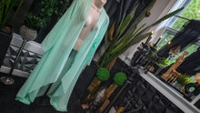 Load image into Gallery viewer, Mint Flowy Sheer 3pc Pant &amp; Robe Suit 18W NWT
