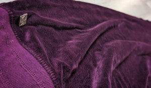 Calvin Klein Deep Purple Velour Lounge Pants XL