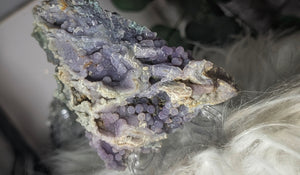 3" Botryoidal Druzy Grape Agate Crystal Cluster