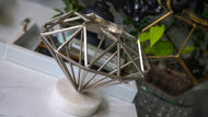 Diamond Shaped Display Stand Candle Holder