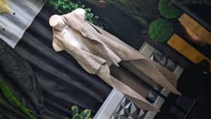 Guilty Grey Cable Knit Hooded Sweater Cardigan XL