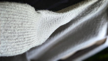 Load image into Gallery viewer, Guilty Grey Cable Knit Hooded Sweater Cardigan XL
